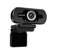 Accuratus V16 USB Webcam Full HD 1920 x 1080p Resolution with Adjustable Focus Ring and Built-in Microphone