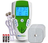 AccuRelief Dual Channel TENS Unit Pain Relief System, Provides Pain Relief From Back Pain, Neck Pain, And Other Body Pains, Clinical Strength OTC Approved