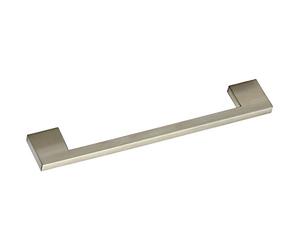 Accuride MG.247160.20 Technik-Team Eudore LA Furniture Handle 160 mm Width 184 mm Square Brushed Stainless Steel Silver
