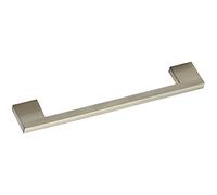 Accuride MG.247192.20 Technik-Team Eudore LA Furniture Handle 192 mm Width 216 mm Square Brushed Stainless Steel Silver
