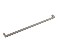 Accuride Schüco Club LA 100001569 Handle 320 mm Width 328 mm Flat Die-Cast Zinc Stainless Steel Effect Silver