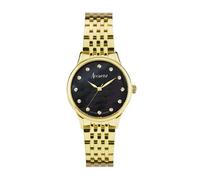Accurist Dress 28mm Womens Round Gold Analogue Watch with Gold Bracelet
