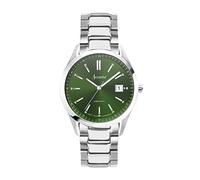 Everyday Womens Stainless Steel Classic Analogue Quartz Watch - 74007 Accurist Green One Size