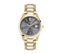 Accurist Everyday 36mm Quartz Watch in Grey with Analogue Display, and Stainless Steel Bracelet 74009