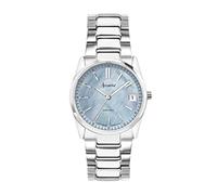 Accurist Everyday 30mm Quartz Watch in Blue with Analogue Display, and Stainless Steel Bracelet 74002