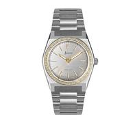 Accurist Women's Two Tone Silver Dial Watch - Silver