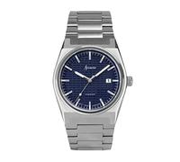 Accurist Mens Origin 41mm Quartz Watch in Blue with Analogue Display, and Stainless Steel Bracelet 70019