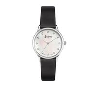 Accurist Women's Dress Black Leather Strap Watch