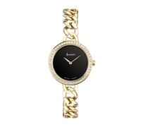 Accurist Women's Jewellery 28mm Dial Gold Tone Curb Chain Bracelet Watch