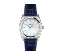 Accurist Women's Origin 34mm Dial Blue Leather Strap Watch