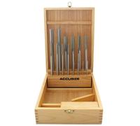 Accusize - 14 Pcs/Set Over & Under Size HSS Chucking Reamer Set in Fitted Case, #5500-SX00