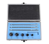 Accusize - No.00 HSS Keyway Broach Precision Sets In Fitted Aluminum Box, #5100-0001