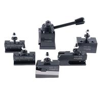 Accusize - OXA Wedge Type Quick Change Tool Post Set for 6" to 9" Mini Lathe, #0251-0000