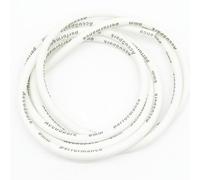 Accuspark White 8mm HT Ignition Lead Cable - 2 Metres, Spiral Core Wire, Durable Silicone, Superior Spark Suppression, Universal Replacement Ignition Lead for Classic & Modern Cars