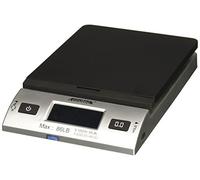 Accuteck S 86 lb All-In-One Silver Digital Shipping Postal Scale with Adapter (W-8260-86BS)