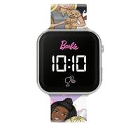 Accutime Barbie Printed Strap LED Kids Watch