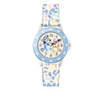 Accutime Bluey Girls Printed Silicone Strap Time Teacher Watch