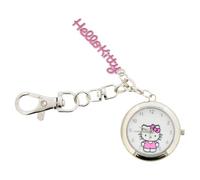 Accutime Hello Kitty Analog Bag Charm Pocket Watch