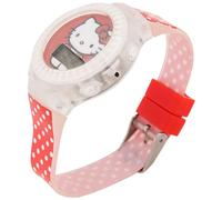Accutime Hello Kitty Polka Dot LCD Kid's Watch with Silicone Band