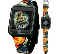 Accutime Jurassic Park Smartwatch for Kids: Educational Touchscreen Game Watch with Camera, Games, Alarm, Calculator - Durable, Fun Learning Wearable for Boys & Girls (Model: JRW4062AZ), Black, Smart
