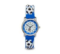 Accutime Kids, Children's 3D Football Easy Read 30m Water Resist Time Teacher Watch (Red)