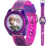 Accutime Kids Disney Frozen Digital LCD Quartz Wrist Watch with Strap, Cool Inexpensive Gift & Party Favor for Toddlers, Boys, Girls, Adults All Ages