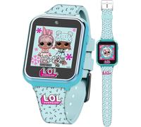 Accutime Kids LOL Surprise Light Blue Educational Touchscreen Smart Watch Toy for Girls, Boys, Toddlers