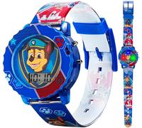 Accutime Kids Paw Patrol Digital LCD Quartz Wrist Watch, Cool Inexpensive Gift & Party Favor for Toddlers, Boys, Girls, Adults All Ages, Blue, Digital