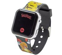 Accutime LED Watch Pokemon P001161 - Unisex - 35 mm - Digital - Quartz - Plexi Glass Silver 20 mm