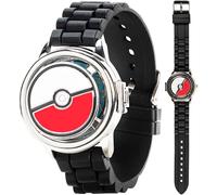 Accutime Men Analog Quartz Watch with Silicone Strap POK9025AZ