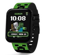 Accutime Minecraft Kids Green Printed Strap Smart Watch MIN4363ARG