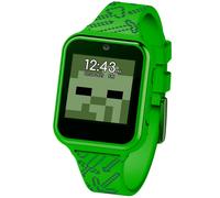 Accutime Minecraft Smartwatch P000801 - Boy - 38 mm - Smartwatch - Quartz with charger - Plexi Glass Green 20 mm