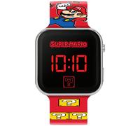 Accutime Nintendo Super Mario LED Watch P001636 - Boy - 35 mm - Digital - Quartz Black 20 mm