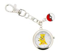 Accutime Pokemon Pikachu Analog Bag Charm Pocket Watch