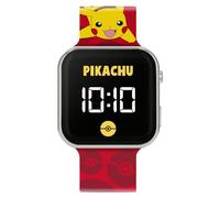 Accutime Pokémon Pikachu LED Red Strap Kids Watch POK4405