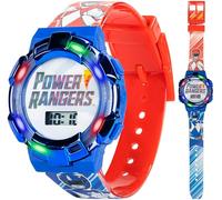 Accutime PWR4001AZ Unisex Children's Digital Quartz Watch with Plastic Strap
