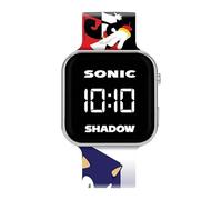 Accutime Sonic and Shadow The Hedgehog LED Display Watch with Silicone Character Strap for Kids