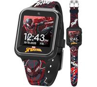 Accutime Kids Interactive Watch Marvel Miles Morales Spider-Man SPD4664AZ Educational Smart Black