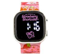Accutime Strawberry Shortcake Kids Digital Interactive Smart Watch