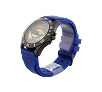 Accutime Superman Colorful Logo Analog Watch