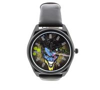 Accutime The Joker Paint Splatter Analog Watch