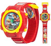 Accutime Unisex-Kids Digital Quartz Watch with Canvas Strap PAW5003