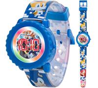 Accutime Unisex-Kids Digital Quartz Watch with Plastic Strap SNC4028