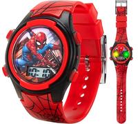 Accutime Unisex-Kids Digital Quartz Watch with Plastic Strap SPD3515A