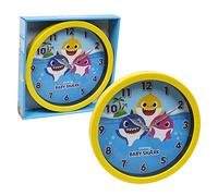 Accutime Watch Corp Baby Shark Frame Wall Clock Nice for Gift or Office Home Wall Decor 9.5"