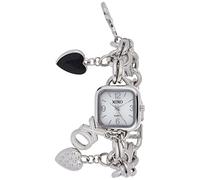 Accutime Women's Analog Quartz Watch with Metal Strap XO7026