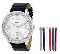Accutime XOXO Women’s Watch, Black, Quartz Watch