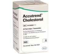 Accutrend Cholesterol Test Strips x25 for Accutrend Plus
