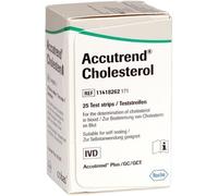 Accutrend Cholesterol Test Strips x25 for Accutrend Plus (EXP 30-10-26)