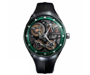 Accutron Electrostatic Spaceview DNA 2ES8A001 - Man - 45 mm - Analogue - Electrostatic - Sapphire Glass Black 20 mm